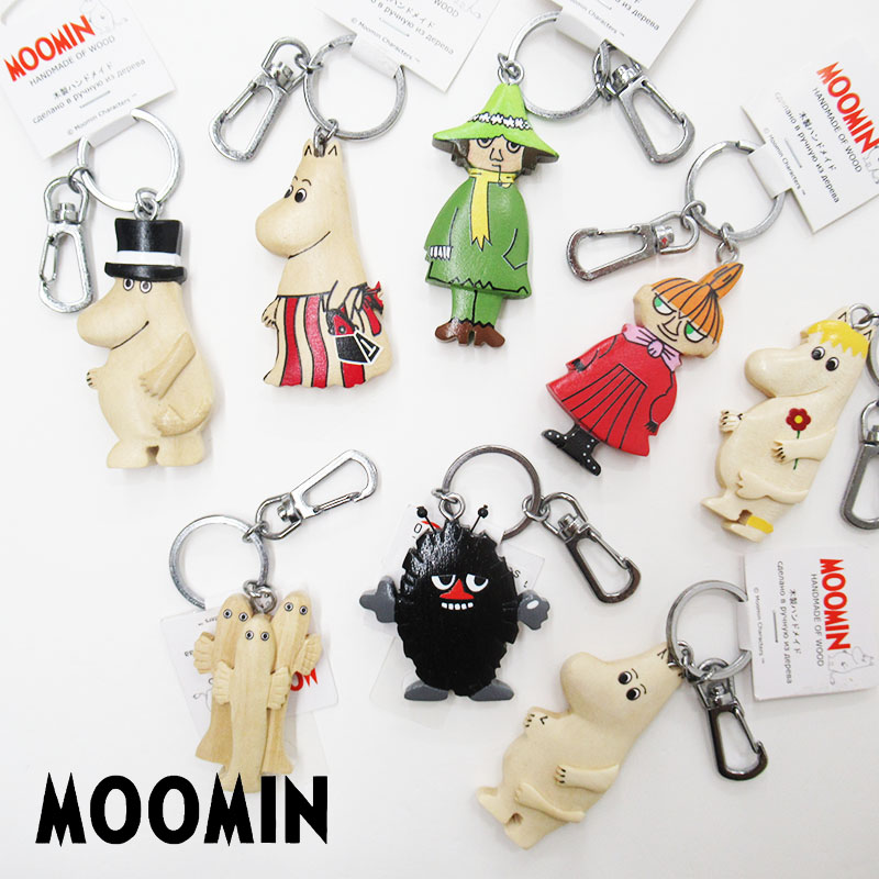 MOOMIN 木製ハンドメイドキーホルダー